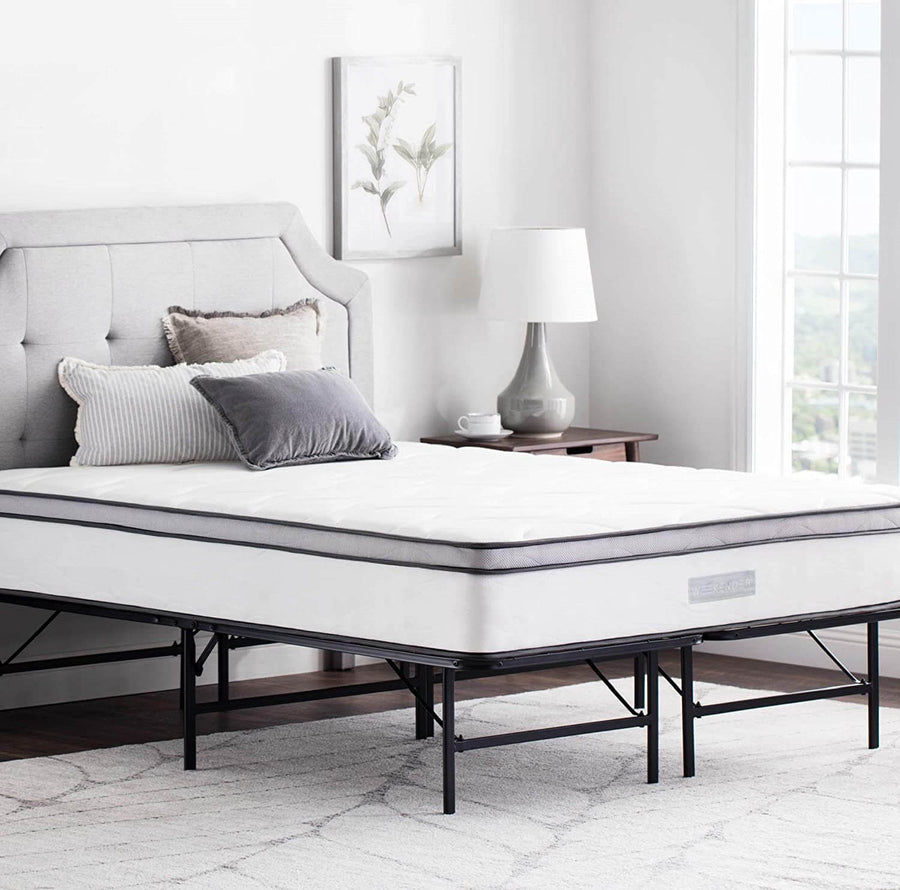 Foldable 14-inch platform bed frame at Texan Mattress Magnolia TX