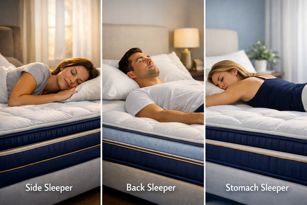 Sleep Position Guide (2026): Which Mattress Is Right for You?