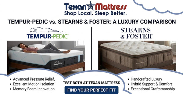 Tempur-Pedic vs Stearns & Foster: Which Luxury Mattress Is Right for You?