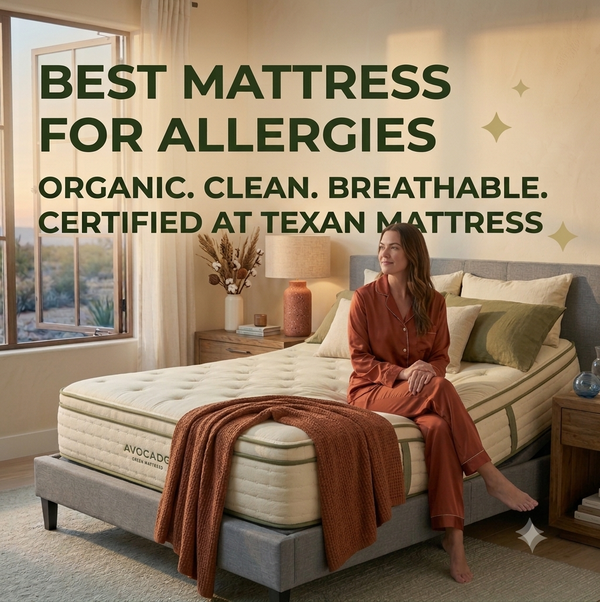 Best Mattress for Allergies & Texas Humidity | Sleep Guide