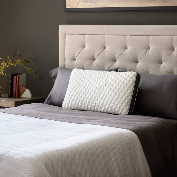 Malouf Quilted Convolution™ Pillow | Adjustable Hybrid Support — manufacturer product photo
