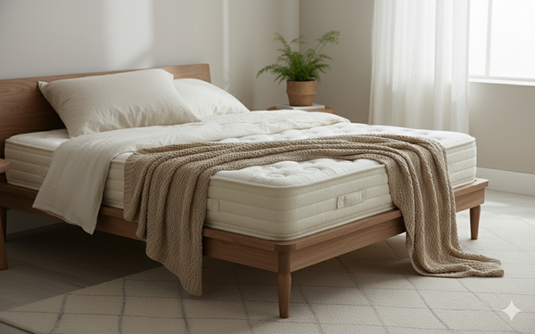 Organic 12” Medium Hybrid | Texan Mattress