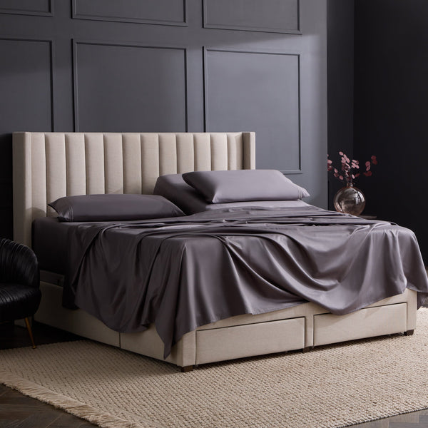 Malouf Natural Supima Cotton Sheet Set — manufacturer product view