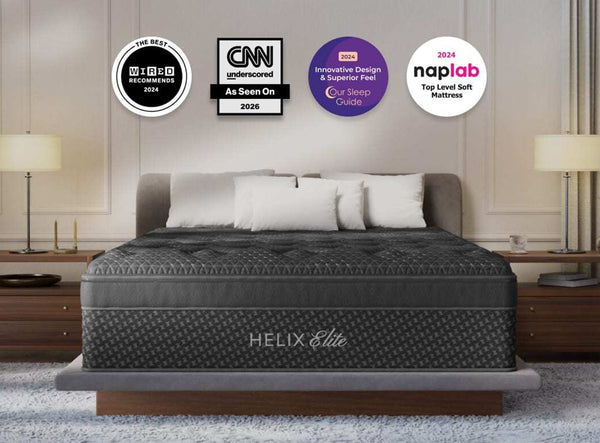 Helix Sunset Elite soft plush mattress at Texan Mattress Magnolia TX