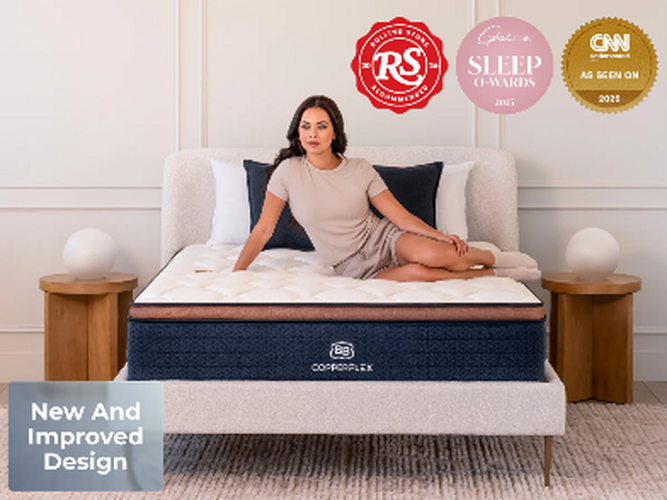 Brooklyn Bedding CopperFlex Pro 14" Hybrid Mattress at Texan Mattress Montgomery