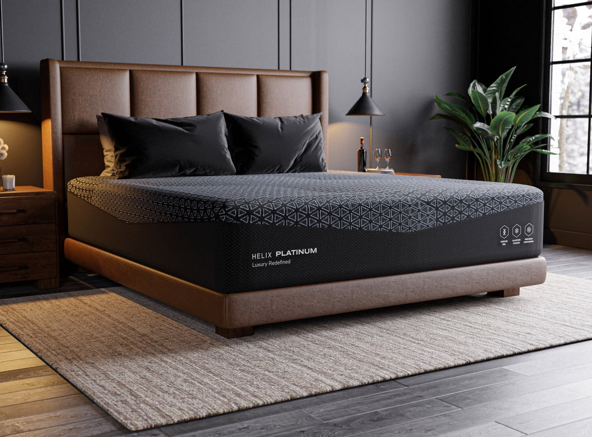 Helix Platinum Adjustable Bed Set