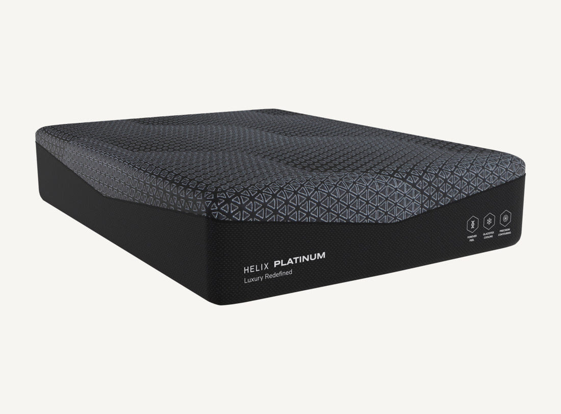Helix Platinum 15-inch luxury hybrid mattress construction