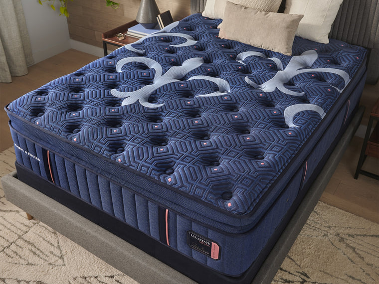 Stearns and Foster Lux Estate Elite 16-inch medium euro pillow top at Texan Mattress Magnolia TX at Texan Mattress Montgomery